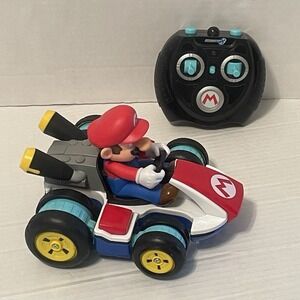 Super Mario Kart RC Car‎ World Nintendo Anti-Gravity W/ Remote Tested Working